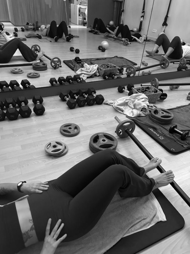 Entrenament de força a Aire Espai de Pilates